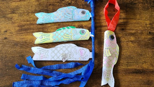 Koinobori Fish Flag Plush Sewing Pattern, Party Decorations, Felt Ornament,  Japanese, Felt Animals, Childrens Day 