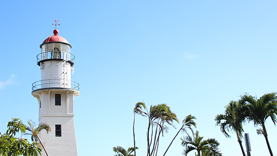 diamond head lighthouse oahu hawaii