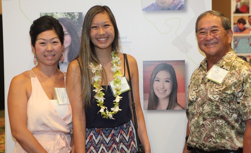 HMSA honored nine high schools and 15 students at the 2017 HMSA Kaimana Awards & Scholarship Program luncheon on Saturday, June 10.