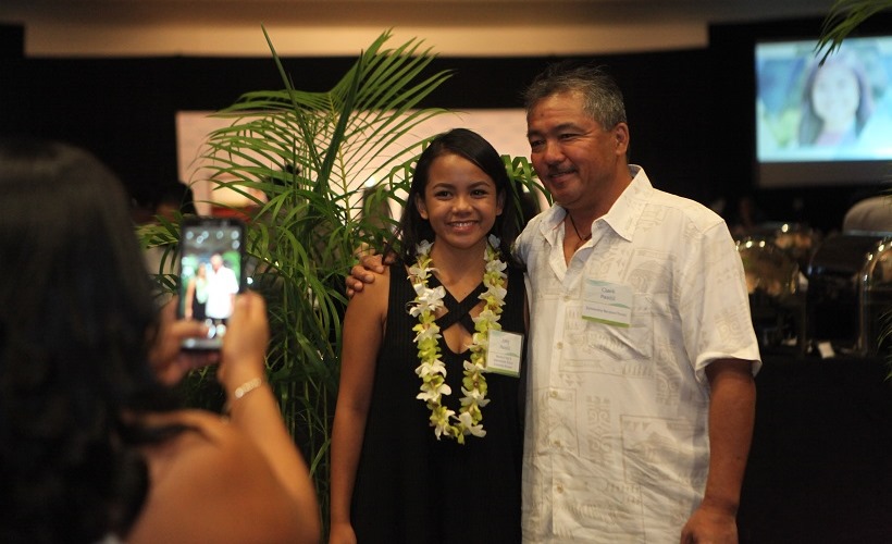 HMSA honored nine high schools and 15 students at the 2017 HMSA Kaimana Awards & Scholarship Program luncheon on Saturday, June 10.