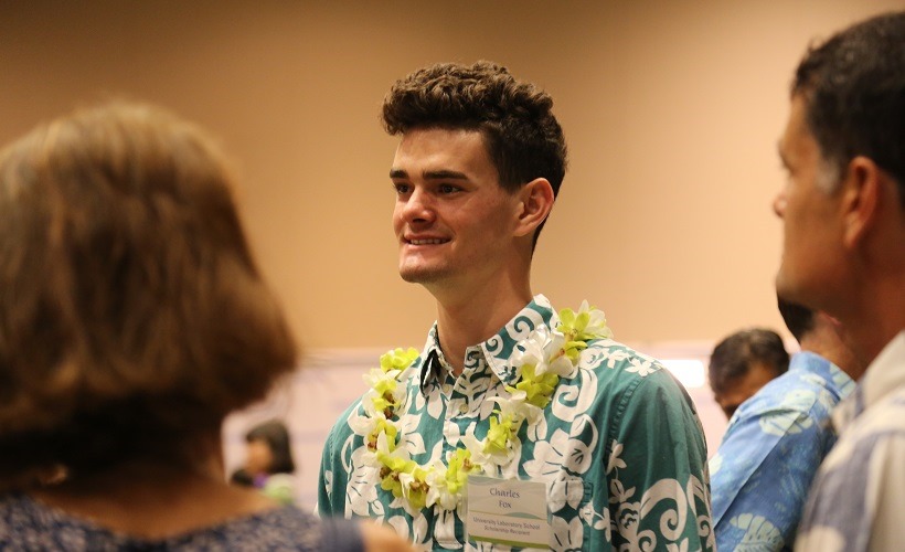 HMSA honored nine high schools and 15 students at the 2017 HMSA Kaimana Awards & Scholarship Program luncheon on Saturday, June 10.