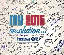 Eat The Street Kapolei booth visitors were encouraged to write down their 2016 New Year’s resolutions on our “resolution wall.” Here are the top five resolutions that people are willing to work on to improve their well-being. 