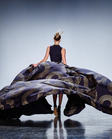 Manaola Yap is the first Native Hawaiian designer to be featured at New York Fashion Week and was scouted by Oxford Fashion Studio in London after gaining attention during his Honolulu Fashion Week show last fall. Photo credit: Vision Horse Media (https://manaolahawaii.com/2016/12/28/honolulu-fashion-week/)